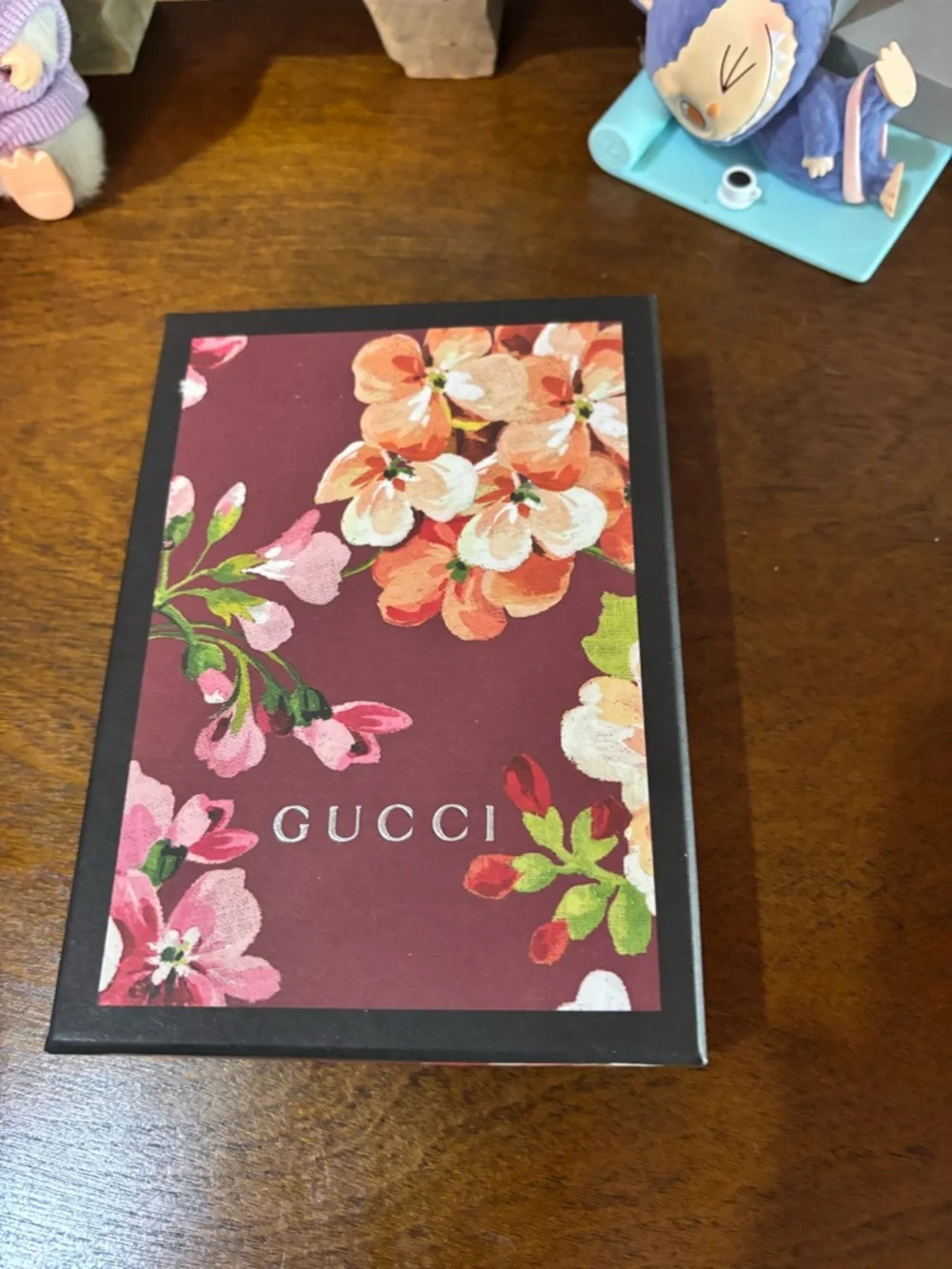Gucci Blooms Floral Beige and Pink small zip around wallet in EUC full inclusion - Picture 6 of 8